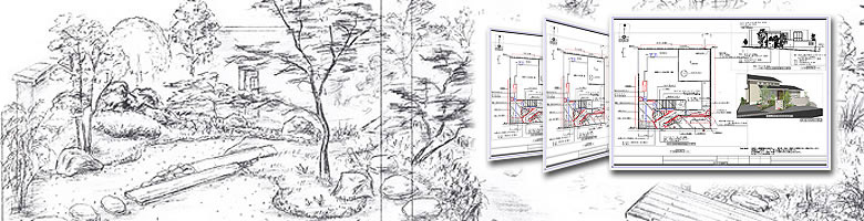松樹園の３D設計図
